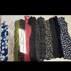 Bundle of midi dresses
